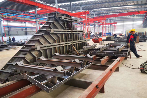 Steel formwork